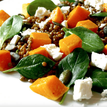 Salade de lentilles