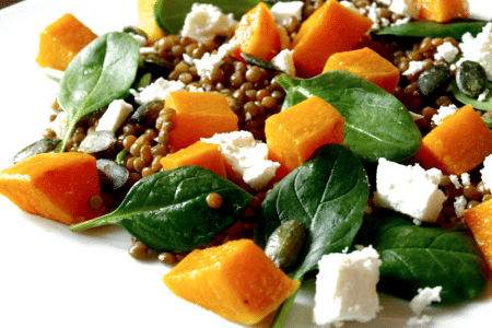 Salade de lentilles