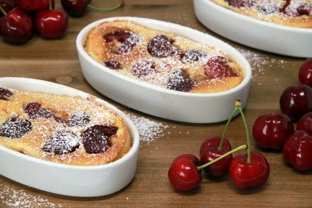 Clafoutis léger de cerises