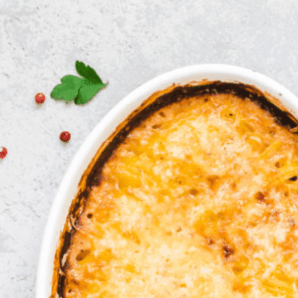 Gratin de potimarron aux marrons