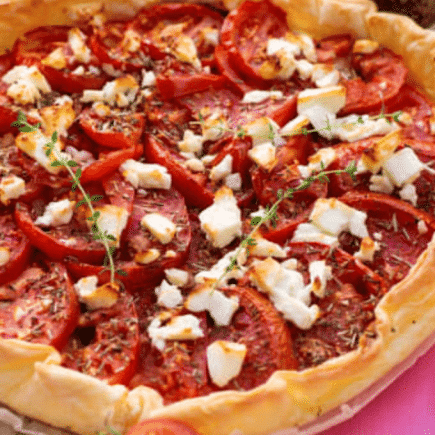 Tarte tomates et feta