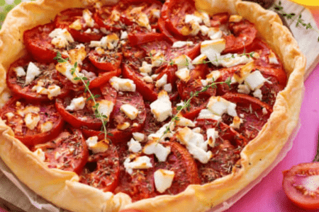 Tarte tomates et feta