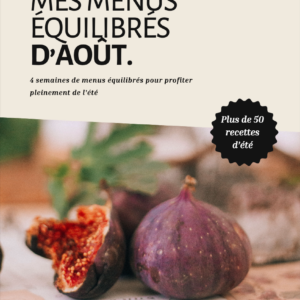 Mes Menus Équilibrés – Août