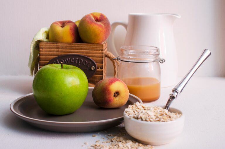 Overnight oats pomme, cannelle et noix